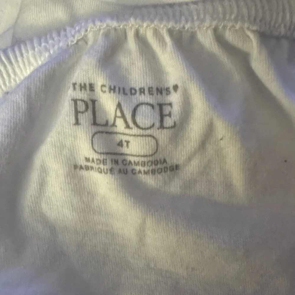The Children's Place White Halter Top with Pineapple Design
